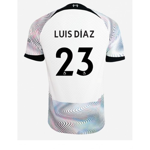 Liverpool Luis Diaz #23 Bortedrakt 2022-23 Kortermet Liverpool Luis Diaz #23 Bortedrakt 2022-23 Kortermet